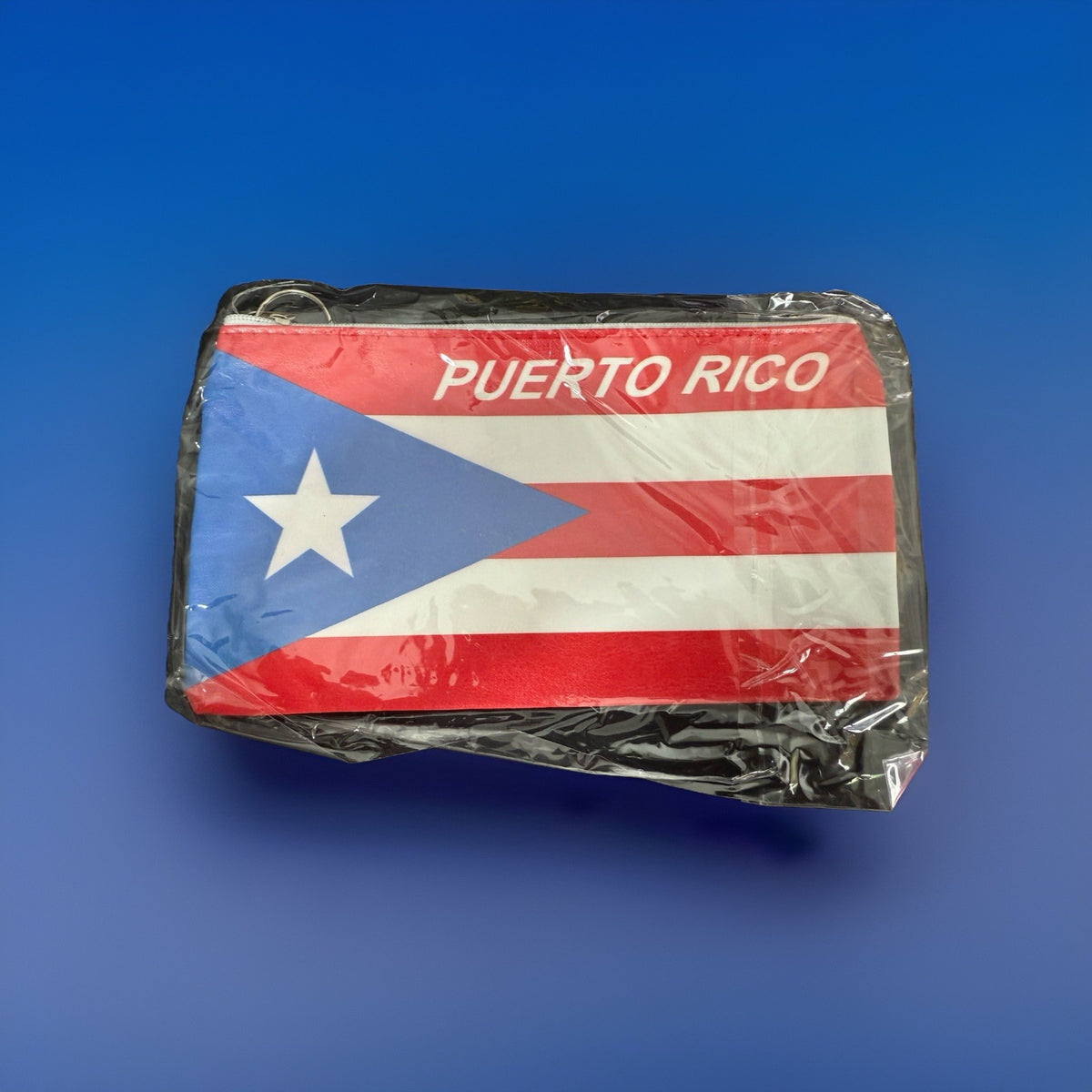 Puerto Rico Kids Mini Vinyl Wallet Aqua Blue