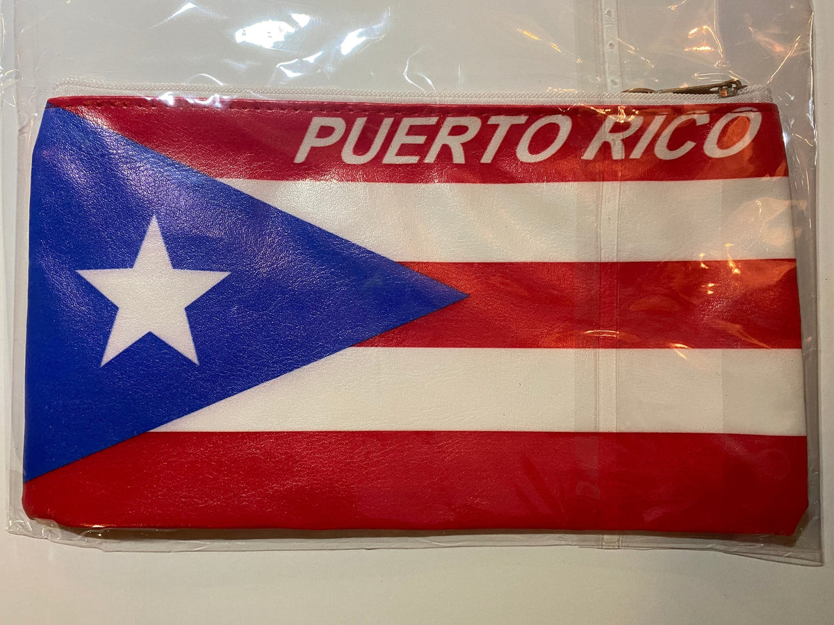Puerto Rico Kids Mini Vinyl Wallet Navy Blue 