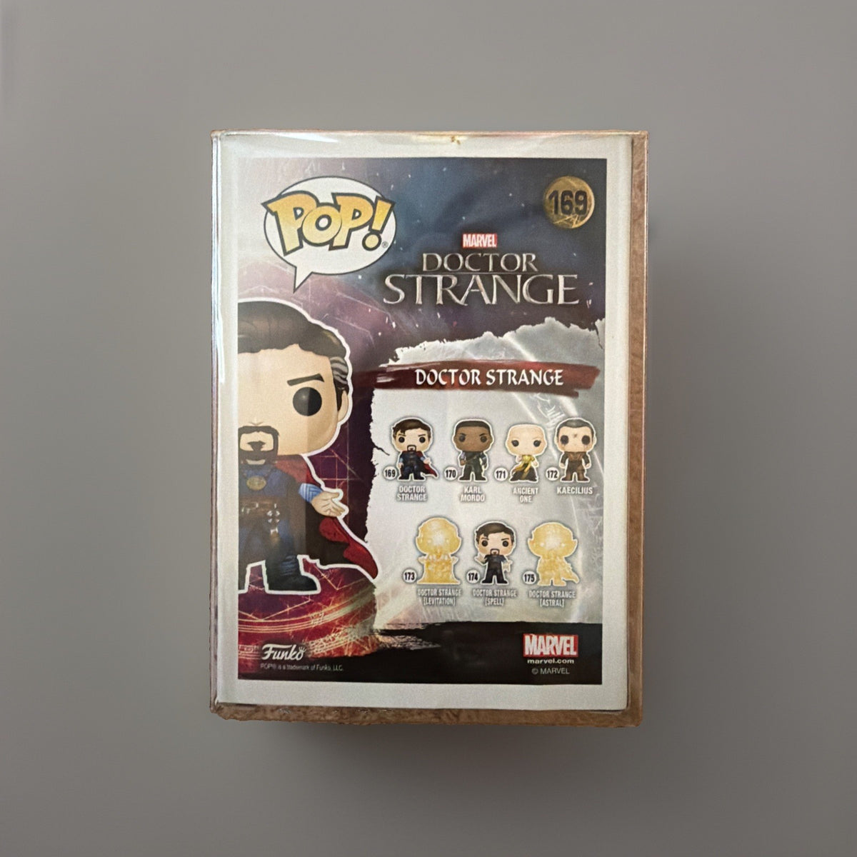 Funko Pop! Vinyl: Marvel - Doctor Strange #169 w/Protective Cover