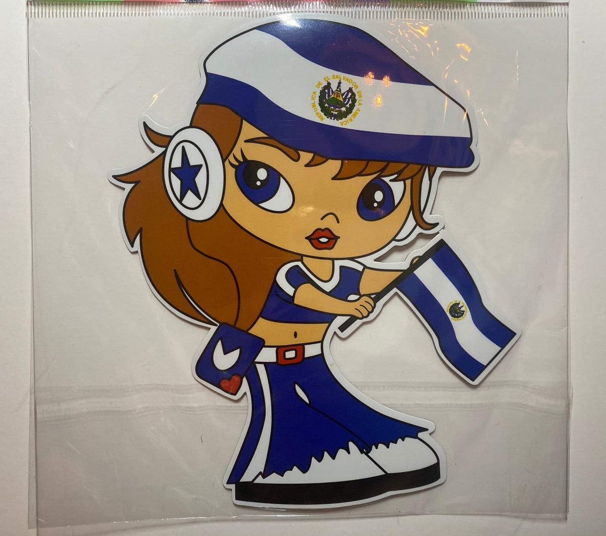 El Salvador Car Magnet