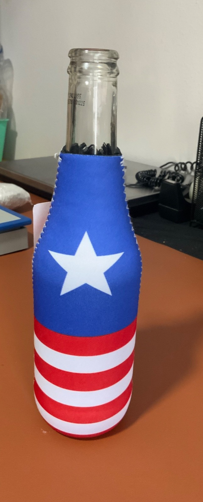 Puerto Rico Flag bottle Sleeve