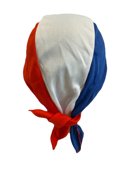 Puerto Rico Flag Bandana Durag Mens Scarf Multicolor Polyester Miscellaneous
