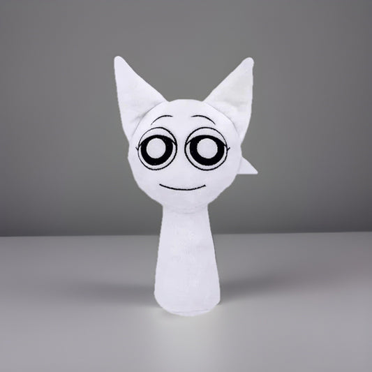 Prunky White Plush Toy
