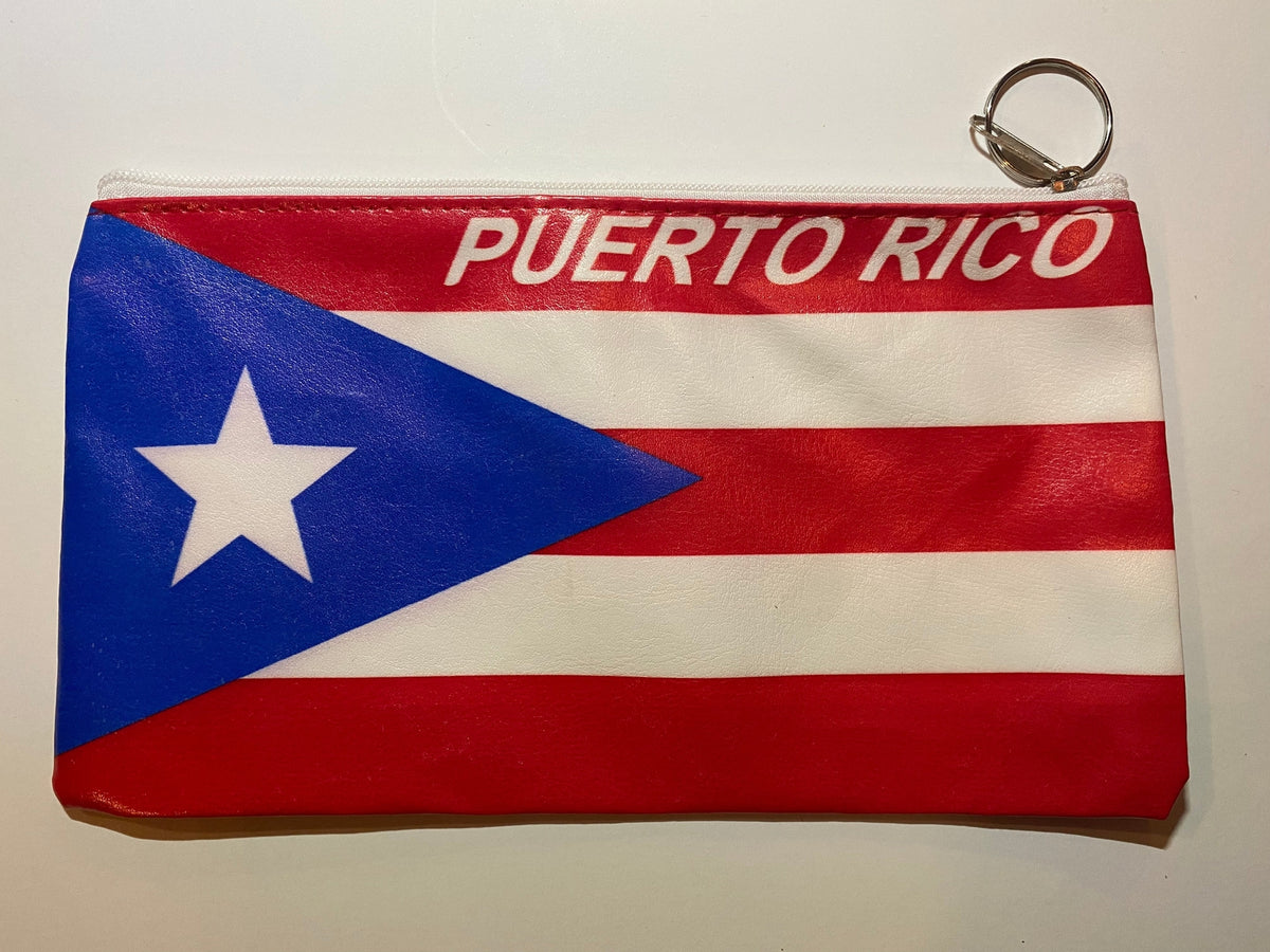 Puerto Rico Kids Mini Vinyl Wallet Navy Blue 