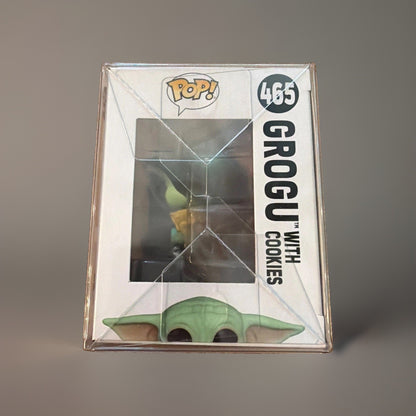 Funko Pop! Vinyl: Star Wars - Grogu with Cookie #465 w/Protective Cover