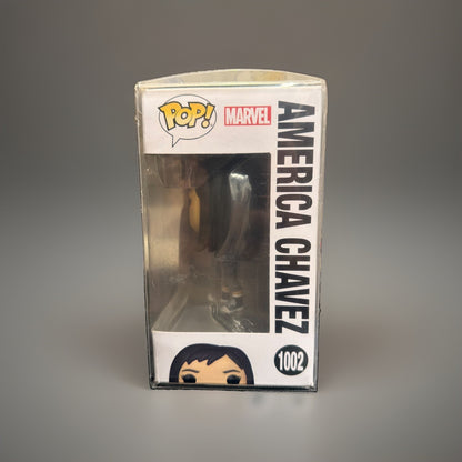 Funko Pop! Marvel America Chavez 1002 Doctor Strange w/Protective Cover