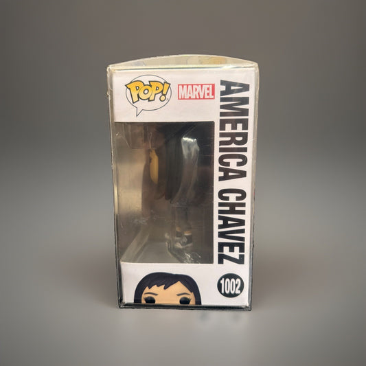 Funko Pop! Marvel America Chavez 1002 Doctor Strange w/Protective Cover