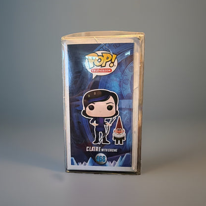 Funko Pop Trollhunters Claire With Gnome 468 Vinyl Figure Vaulted w/Protective C
