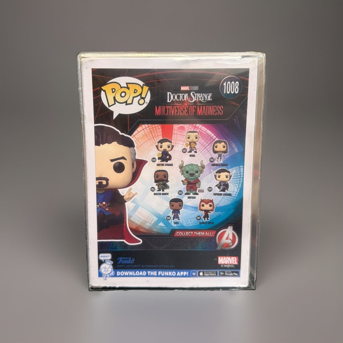 Funko Pop Marvel Doctor Strange 1008 Specialty Series w/Protective Cover