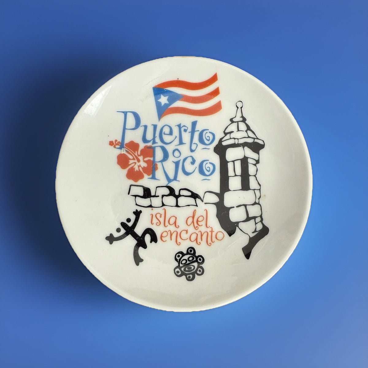 Puerto Rico Decorative plate stand included 4 design to choose