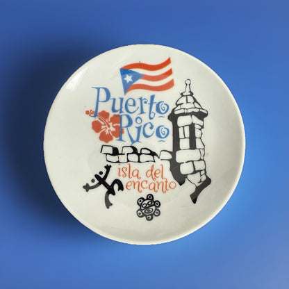 Puerto Rico Decorative plate stand included 4 design to choose