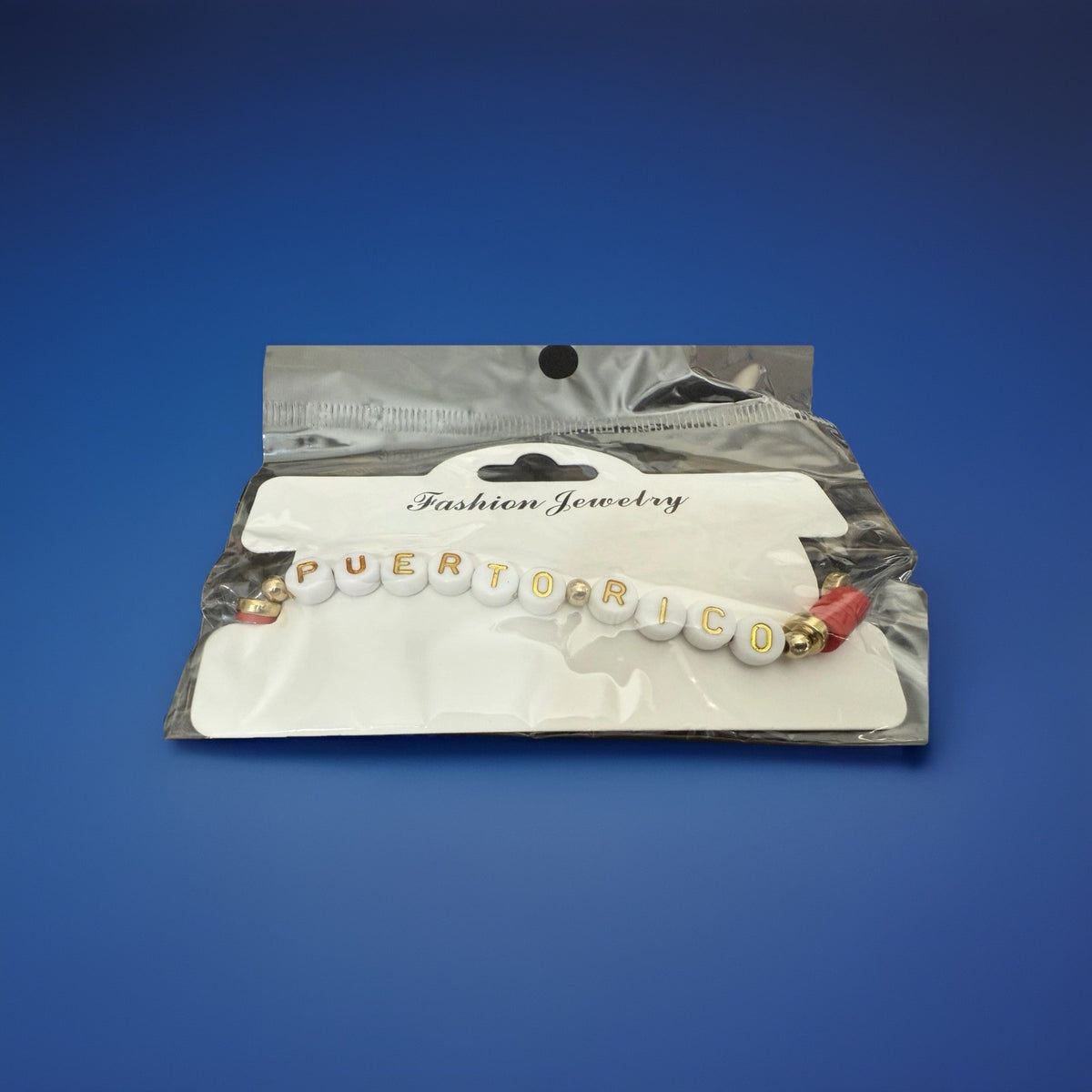 Puerto Rico Bracelet with Letters