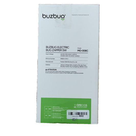 Buzbug Electrc bug Zapper