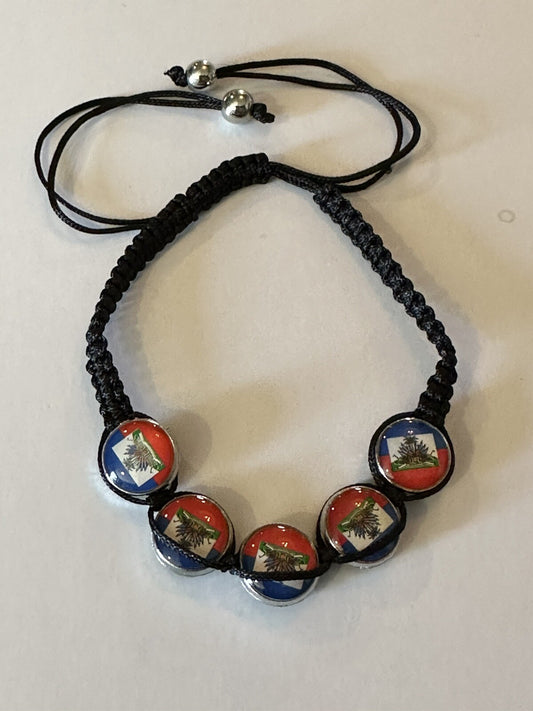 Santo Dimingo Dominican Macrame Bracelet