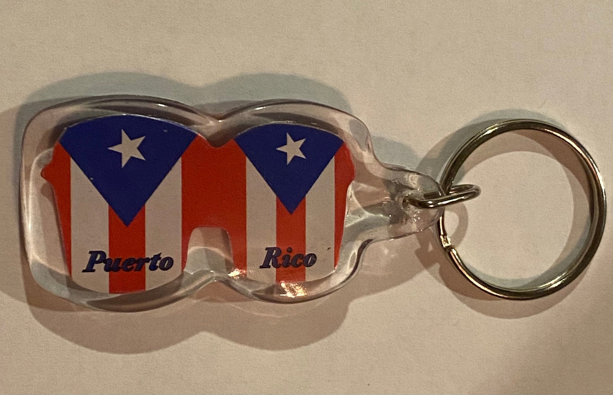Puerto Rico Keychain Conga 