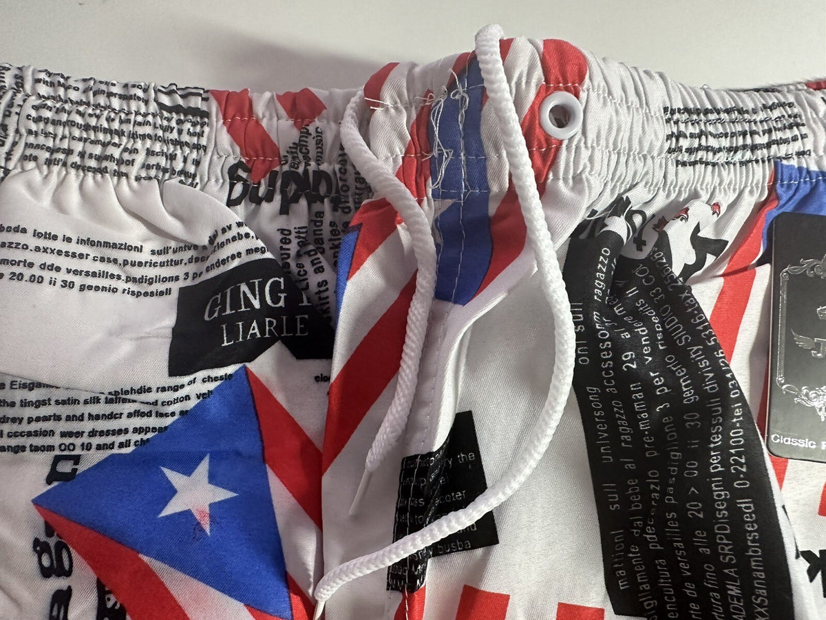Puerto Rico Flag Swimming Shorts 