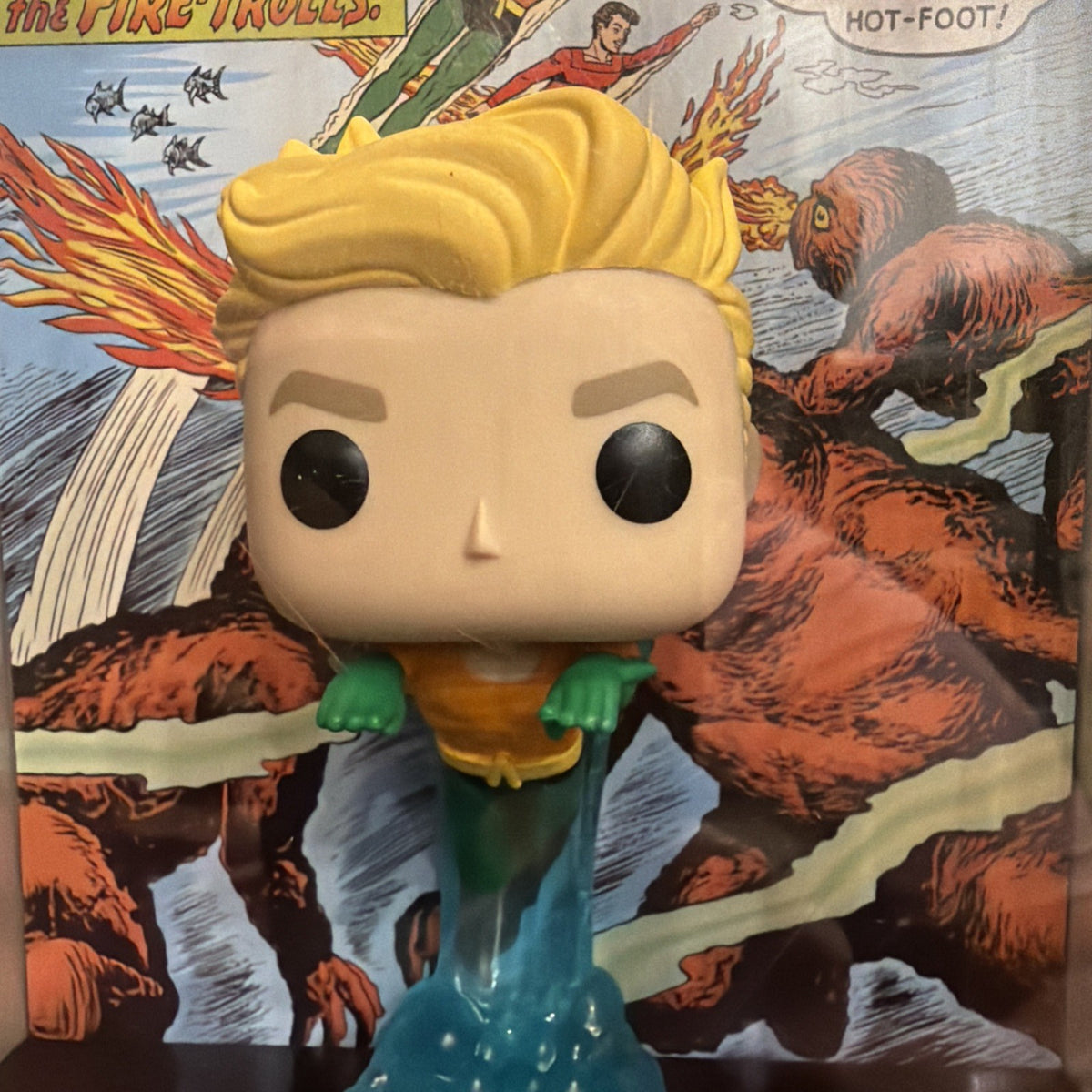 Funko Pop! Comic Book Cover DC Universe Aquaman #13 Hard w/Protective Case