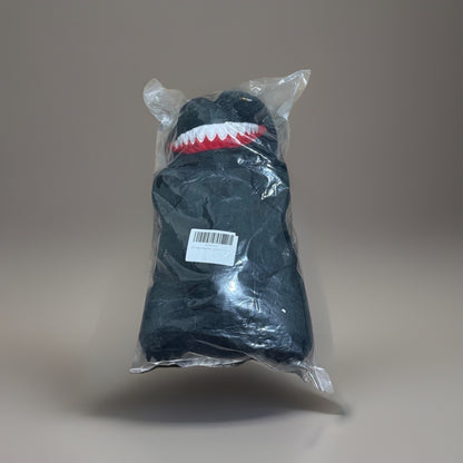 Black Dinosaur Stuffed Animal Plush Toy Kaiju Style Washable Small 12in NEW