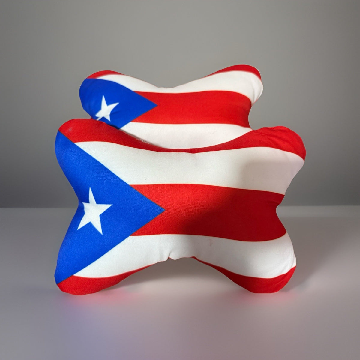 Puerto Rico Flag Car Headrest Neck Support Pillow (2 Pack)