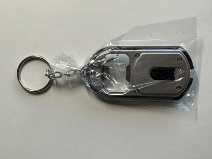 Puerto Rico Keychain with Led Light, Can Opener 
