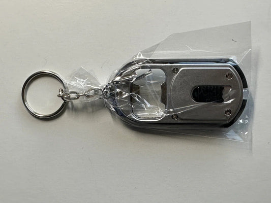 Puerto Rico Keychain with Led Light, Can Opener 