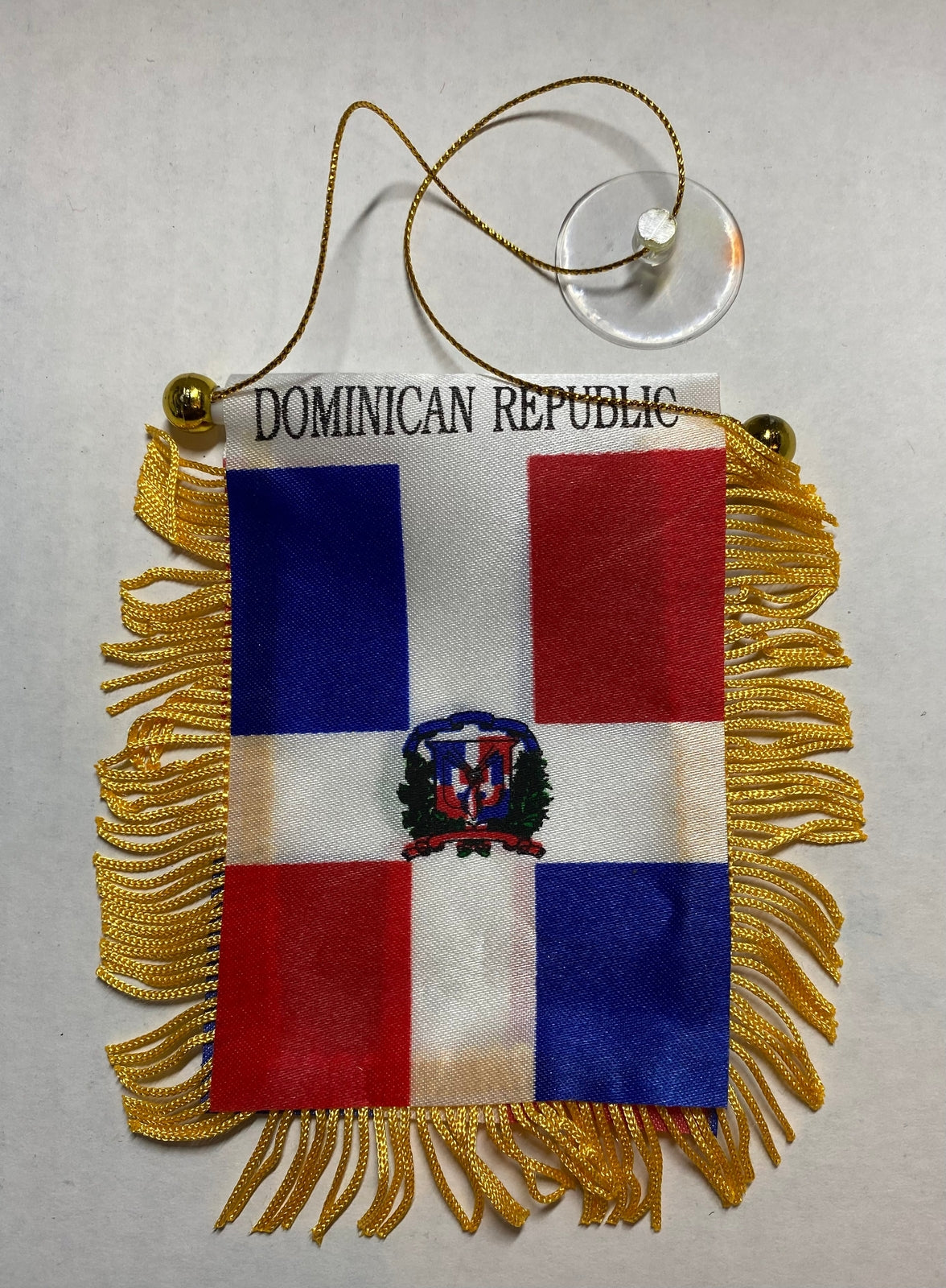 Dominican Republic Mini Banner  4 X 6 