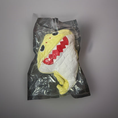 Shark Cute Plush Yellow Toy New