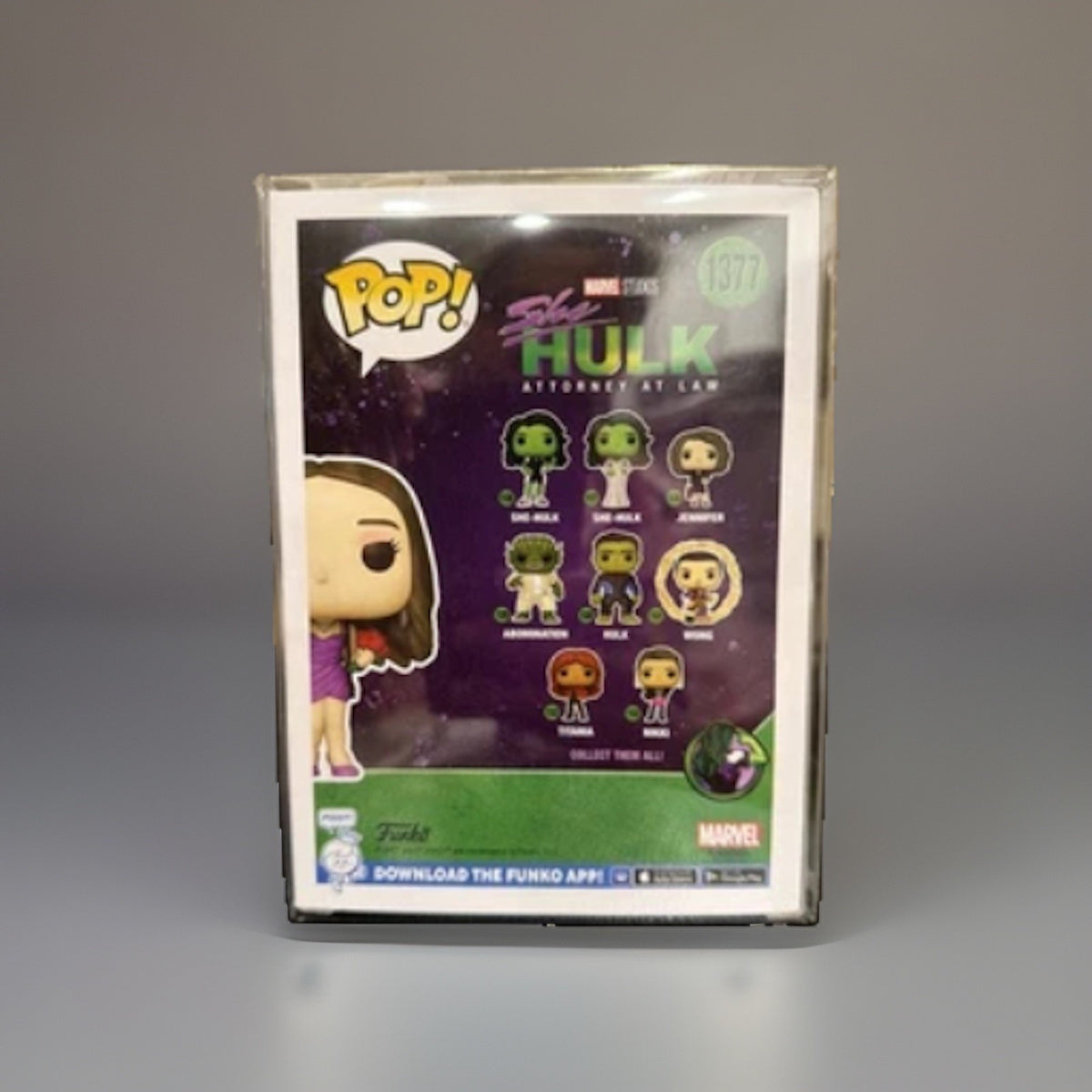 Funko Pop Marvel She-Hulk Madisynn 1377 Entertainment Earth Exclusive Figure