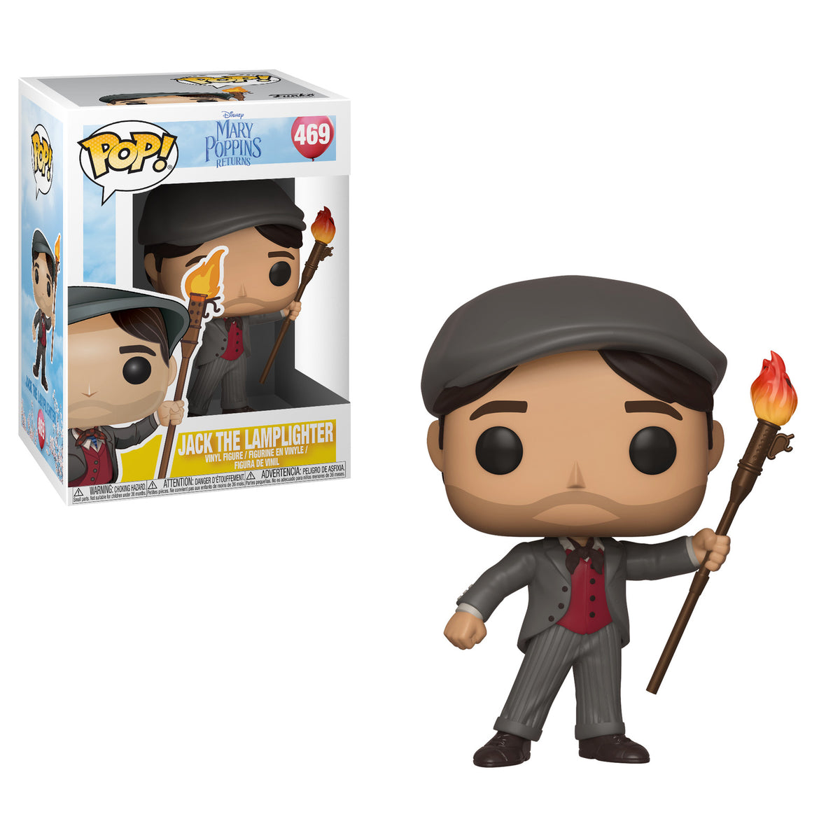 Funko Pop! Vinyl: Disney - Jack Lamplighter #469 w/Protective Cover