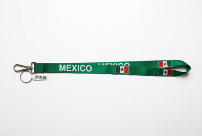 Mexico Lanyard ID  Holder Keychain