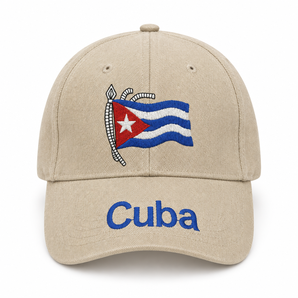 🇨🇺 Cuba Baseball Cap | Embroidered Cuban Pride | Multiple Colors & Styles