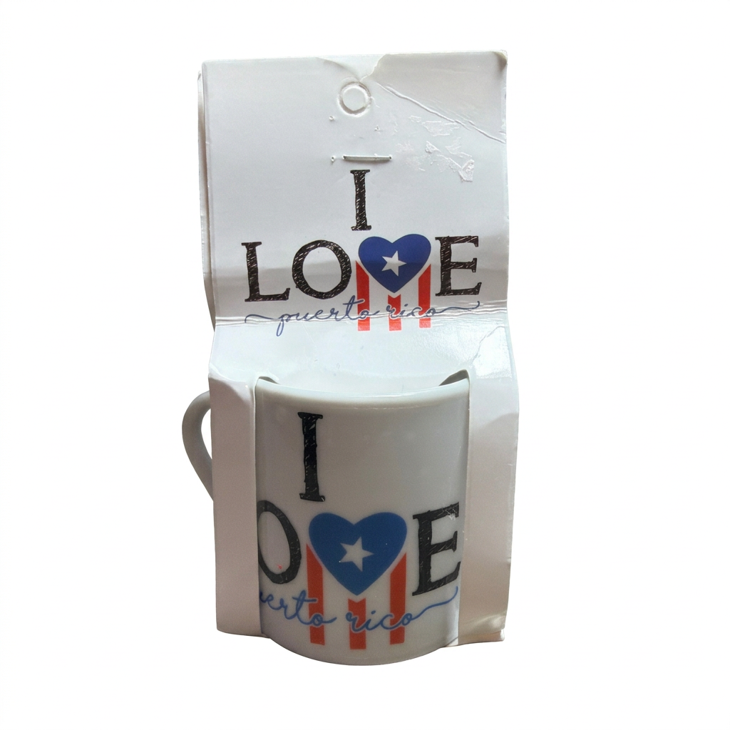 Packaged heart cup with background removed