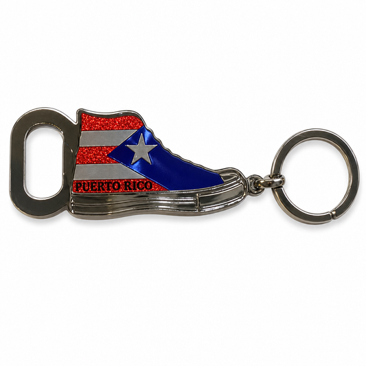 Puerto Rico sneaker keychain corrected photo