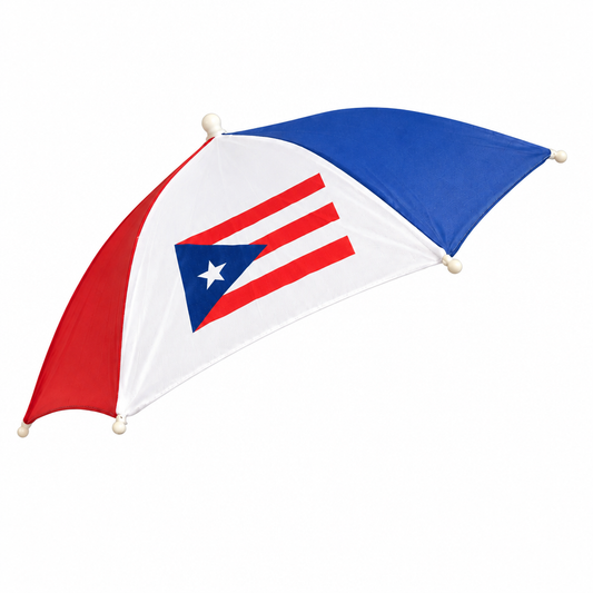 Puerto Rico umbrella hat without mannequin